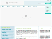 Tablet Screenshot of medharmony.com